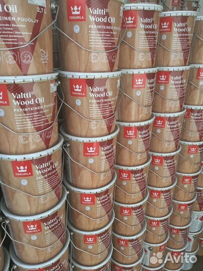 Масло для дерева Tikkurila Valtti Wood Oil 2,7л