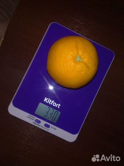 Кухонные электронные весы Kitfort, фиолетовые