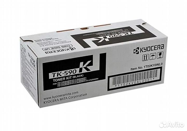 Лазерный тонер-картридж Kyocera TK-590K 1T02KV0NL0