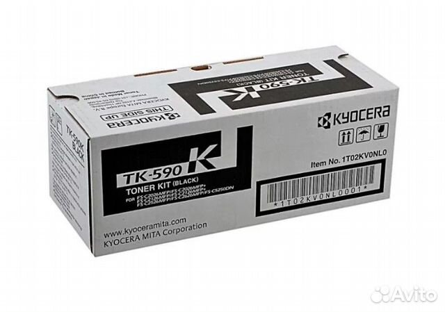 Лазерный тонер-картридж Kyocera TK-590K 1T02KV0NL0