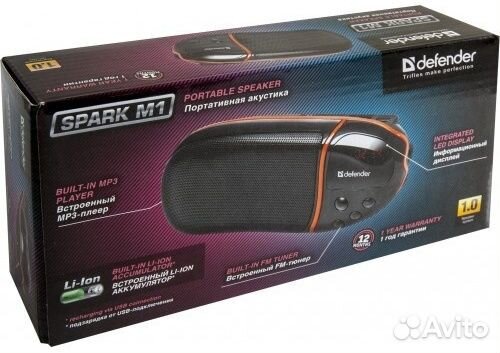 Мини-колонка Defеnder Spark M1(новая)