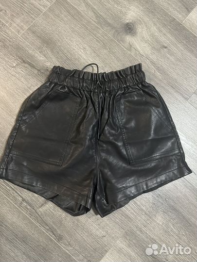 Шорты кожаные женские 42-44