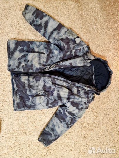 Зимняя куртка синий мох