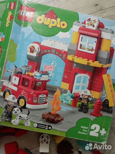 Лего Дупло Lego duplo пожарная станция