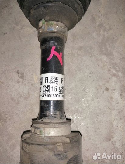 Привод левый toyota camry 70 2,5