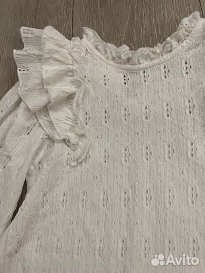 Блузка zara для девочки 7 лет