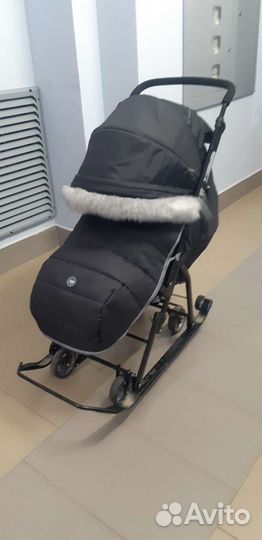 Коляска санки