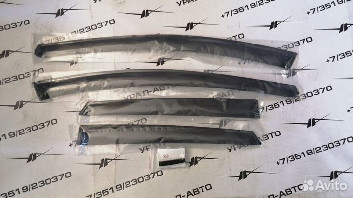 Дефлекторы окон KIA ceed'12 JD HB