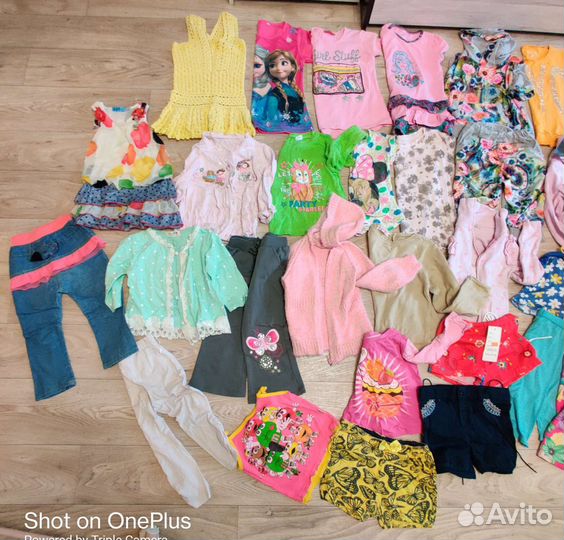Одежда для девочки пакетом 110-116
