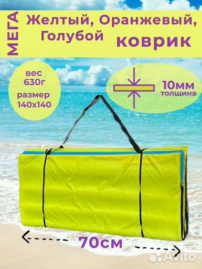 Коврик для пикника и пляжа