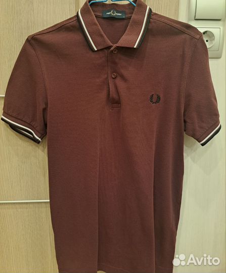 Футболка поло fred perry, красное