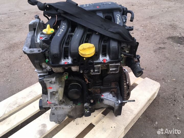 Двигатель K4M Renault Scenic II 1.6i 16V