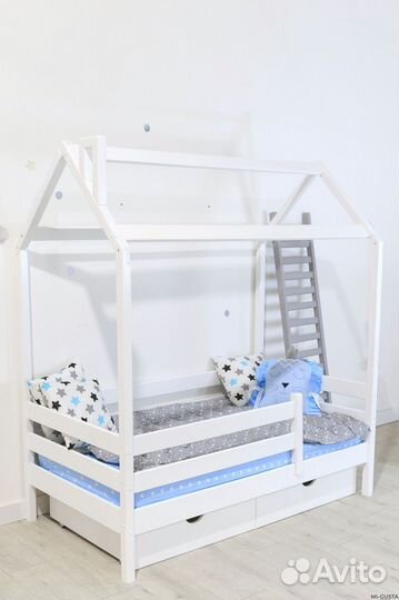 Детская кровать от 3 лет с ящиками