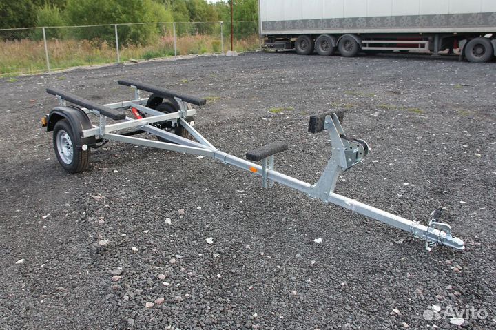 Прицеп для перевозки лодки (оцинкованный)