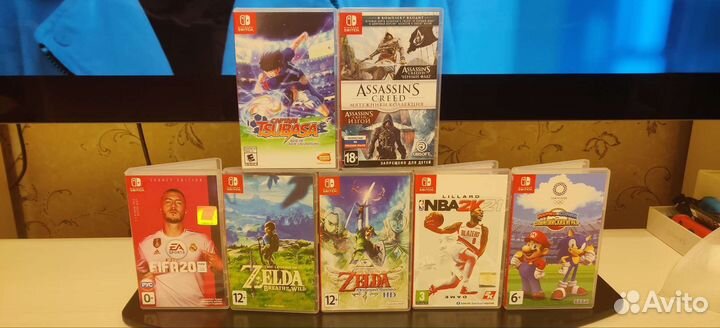 Игры для Nintendo Switch Zelda, Mario, Skyrim