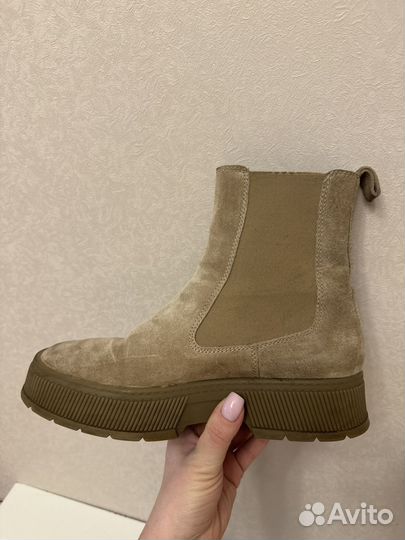 Ботинки челси женские massimo dutti 36