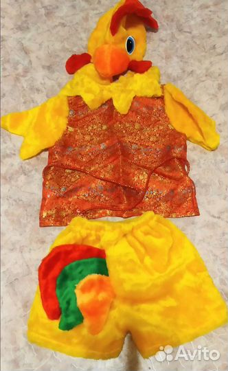 Новогодний костюм петушок/прокат