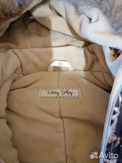 Зимний комбинезон kerry 68 размер