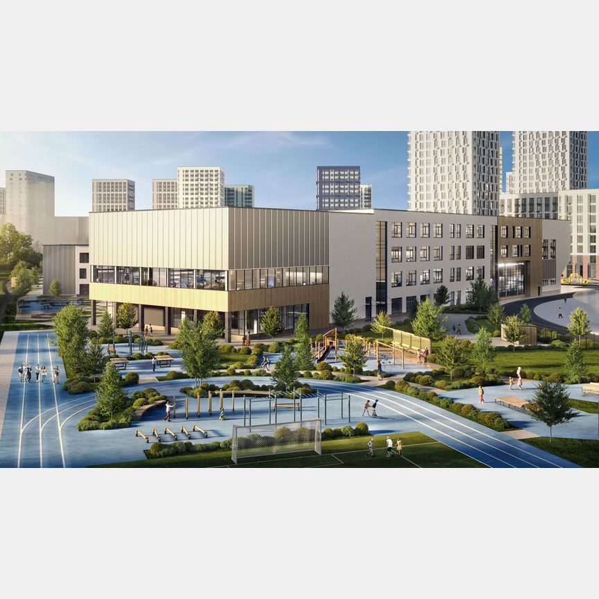 2-к. квартира, 66,7 м², 2/20 эт.