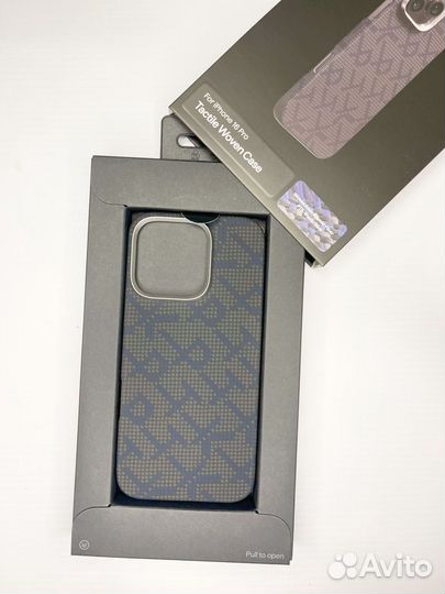 Чехол Pitaka PTK Classic monogram iPhone 16 pro