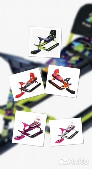 Продажа снегокатов и санок и другого инвентаря