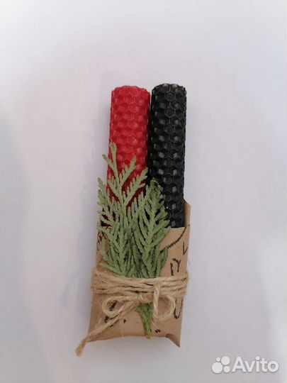 Свечи из натуральной вощины DIY