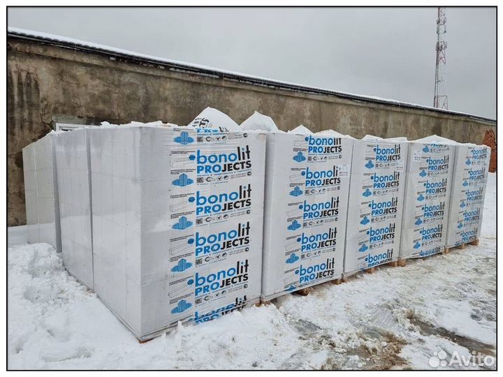 Газоблоки с доставкой Bonolit