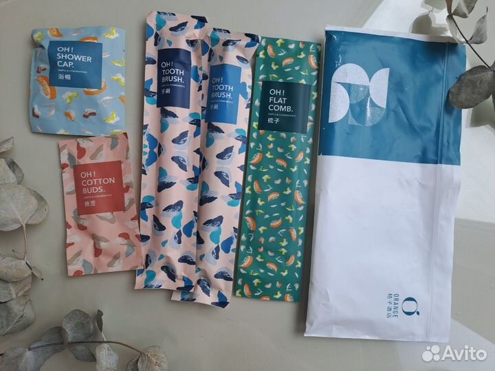 Дорожный набор из Китая новый