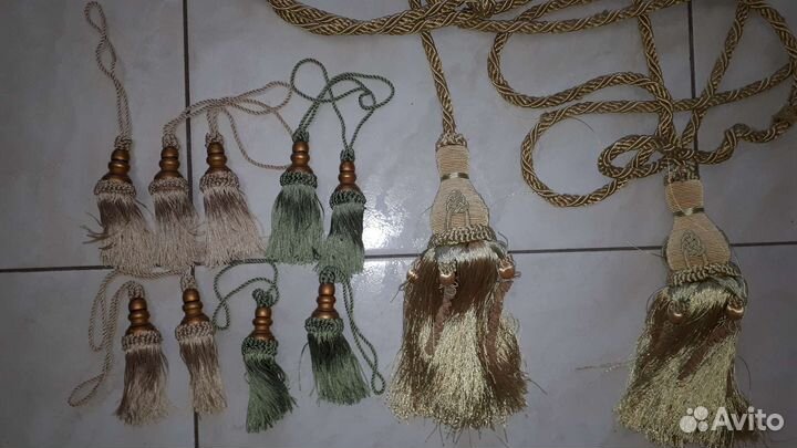 Прихваты для штор новые и б/у