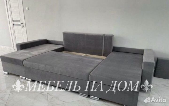 Диван П образный П002
