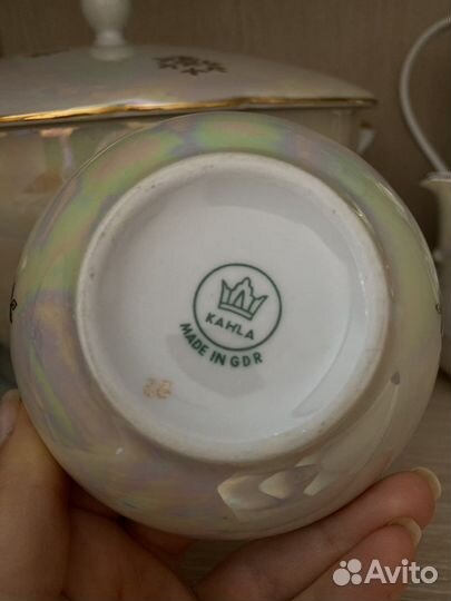 Сервиз Мадонна гдр, клеймо Kahla на 6 персон