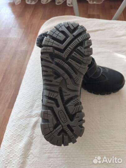Ботинки мужские зимние 34размер