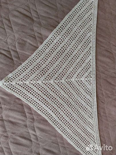 Вязаная косынка