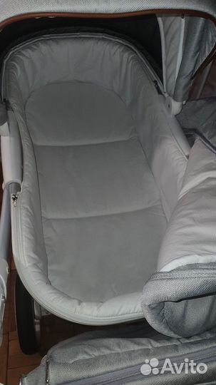 Прогулочная коляска 2 в 1 rico naturo + автолюлька