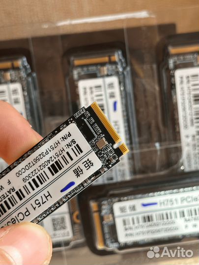 SSD Накопитель M2 PCle 3.0 x4 256гб