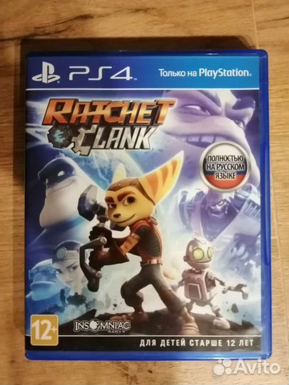 Ratchet & Clank (Ретчет и Кланк) диск для ps4