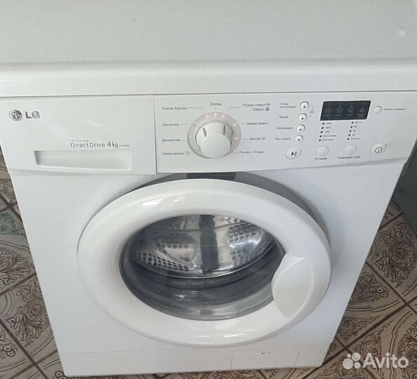 Стиральная машина lg direct drive 4кг