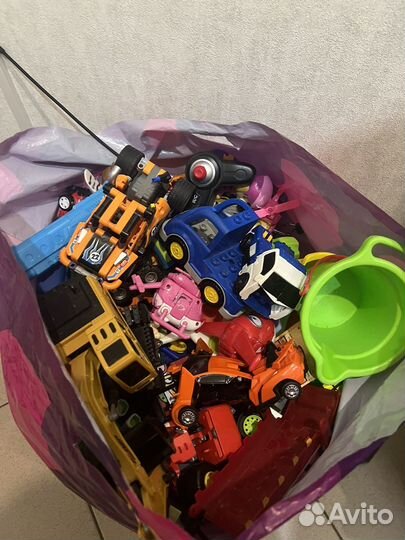 Детские машинки игрушки бу пакетом