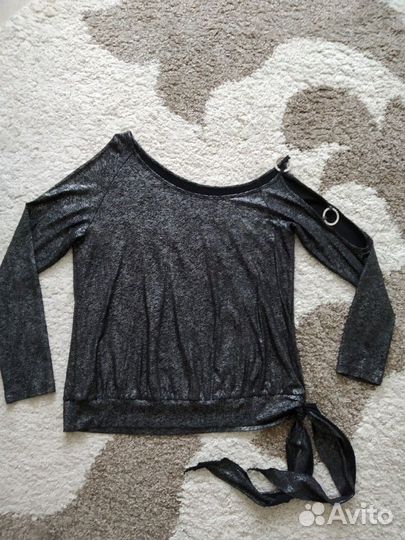 Блузон вечерний на одно плечо