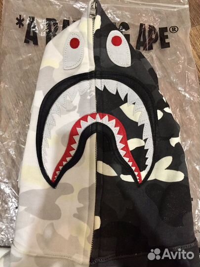 Толстовка зип худи Bape бейп зипка