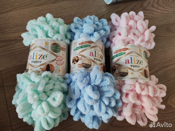 Пряжа alize puffy