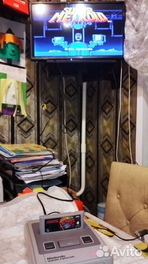 Игра super metroid на snes (pal-версия)