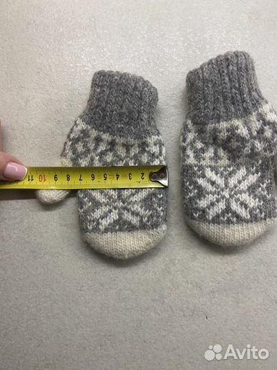 Варежки зимние детские