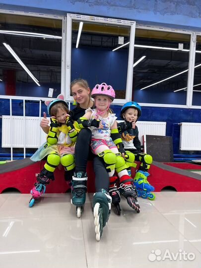 Обучение по роликам, велосипеду и беговелу