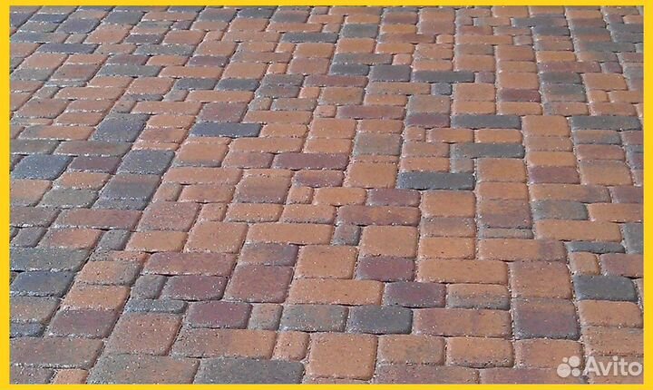 Тротуарная плитка Брусчатка от производителя