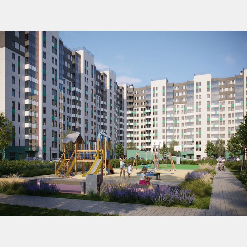 2-к. квартира, 61 м², 5/12 эт.