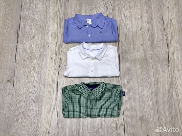 Рубашки для мальчика H&M, 68 см