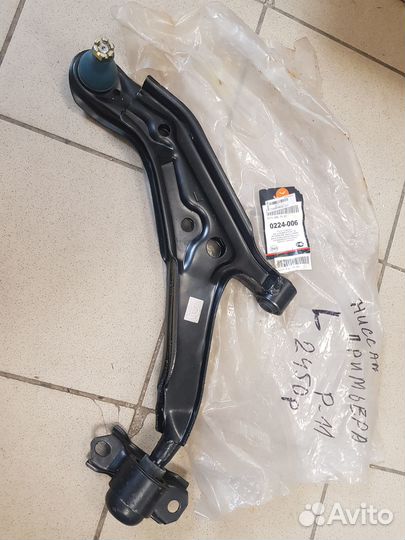 Рычаг передний нижний левый nissan primera P11E 96