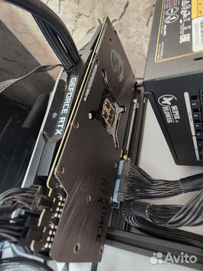 Видеокарта nvidia rtx 3080 msi sea hawk В резерве