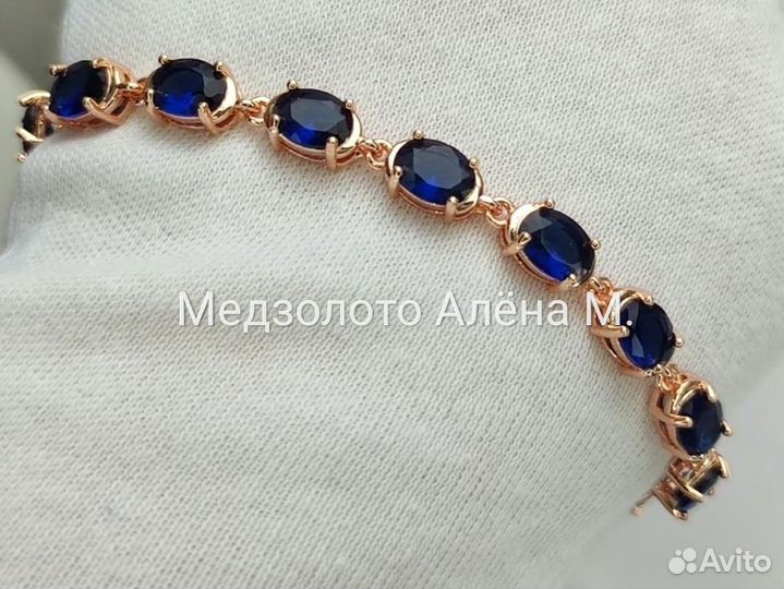 Браслет медзолото